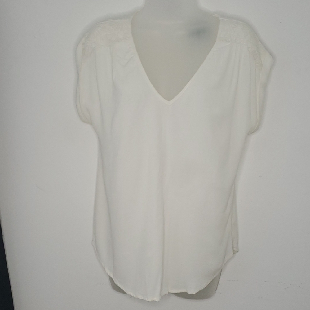 W5 Elegant White Blouse